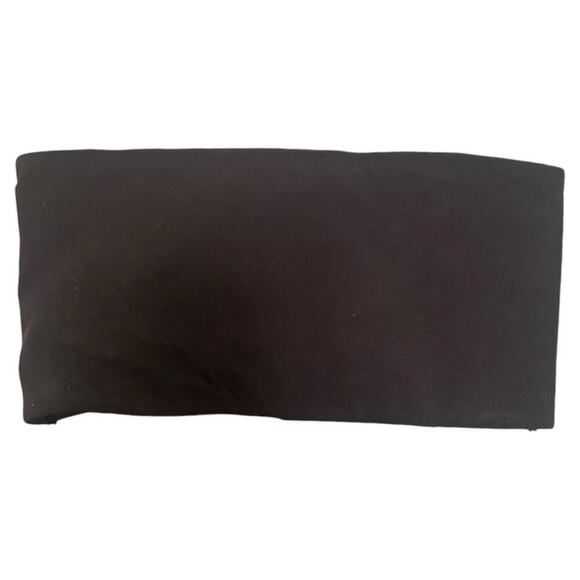 SKIMS Black Strapless Tube Top XS Seamless Stretchy Minimalist Basic - Picture 4 of 6